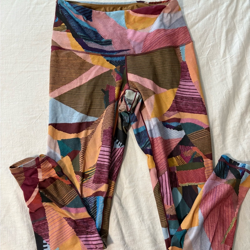 Prana Pattern Leggings-Medium